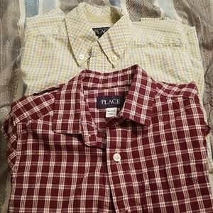 Button down boys shirts